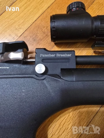 Въздушна пушка PCP Kral Arms Puncher Breaker 5,5, снимка 4 - Въздушно оръжие - 53260843