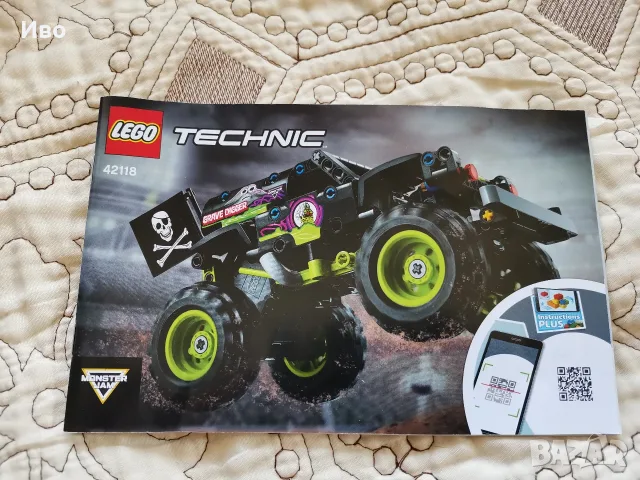 LEGO Technic Monster Jam Grave Digger - 42118., снимка 4 - Конструктори - 55898807