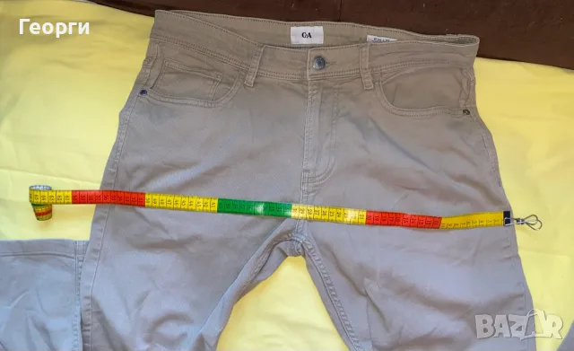 C&A мъжки бежови дънки, снимка 6 - Дънки - 55959088