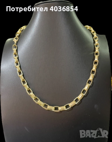 Позлатени ланци 14к, снимка 2 - Колиета, медальони, синджири - 52674669