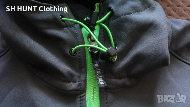 BLAKLADER Softshell Work Jacket 4949-2517 размер L работен суичър вятърно устойчив W4-195, снимка 7 - Блузи - 51992036