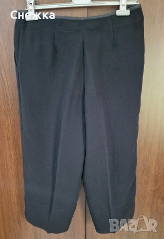 Дамски черен панталон, снимка 3 - Панталони - 40225812