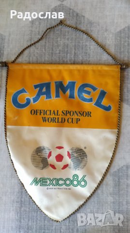 Знаме Camel  Mexico 86 футбол 
