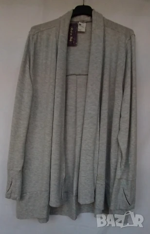 Дамска елегантна жилетка с шал яка.