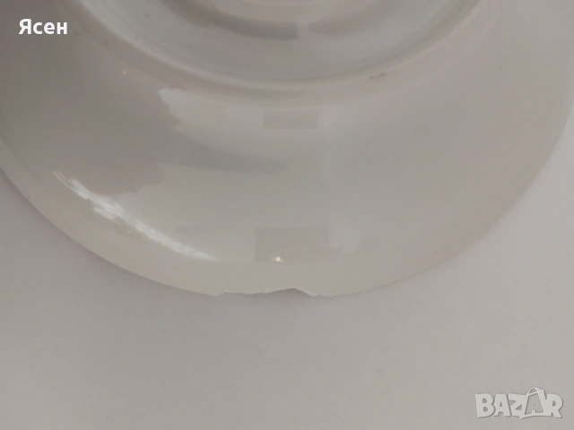 Комплект чаша+подложна чинийка,,Дулево,,Много рядка., снимка 3 - Антикварни и старинни предмети - 53785157