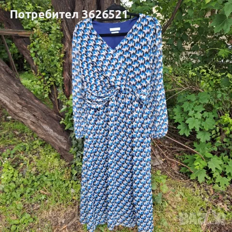 Дълга елегантна рокля Reserved, размер 40, UK 12, снимка 2 - Рокли - 50339797