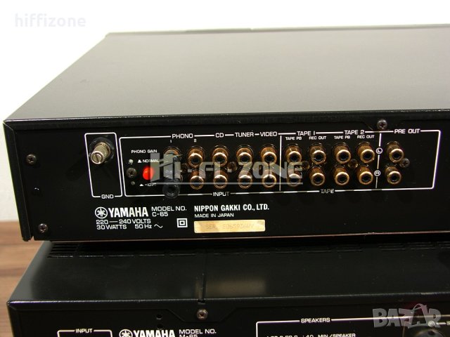Комплект   Yamaha c-65 / m-65 /2 , снимка 10 - Ресийвъри, усилватели, смесителни пултове - 40480492