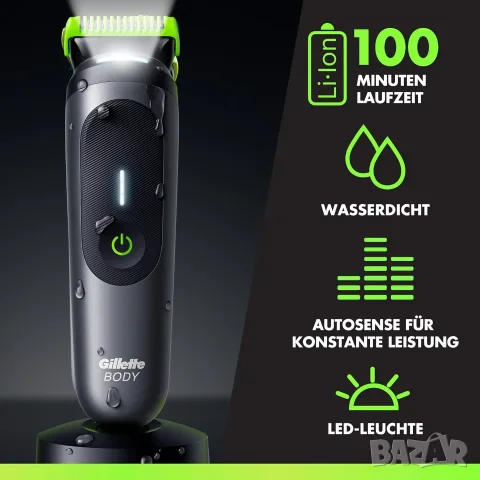 Тример Gillette Labs Body + Intimate i7 от Braun НОВ, снимка 2 - Тримери - 56204658