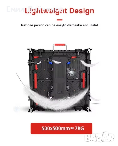 ВИДЕО СТЕНА / LED DISPLAY , снимка 6 - Плейъри, домашно кино, прожектори - 52634195