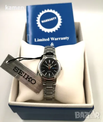 Seiko 5- SYME43K1 Чисто нов дамски автоматичен часовник – пълен комплект, с етикети и кутия