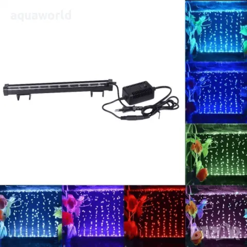 "ПРОМОЦИЯ" Въздушна Завеса с подводно Led Осветление SB 350AS, снимка 2 - Оборудване за аквариуми - 49529512