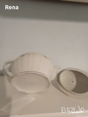 Порцеланов чайник от соца , снимка 5 - Сервизи - 50609173