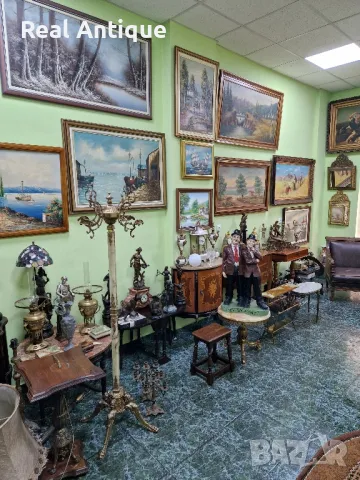 К- т от три броя антикварни дървени масички, снимка 12 - Антикварни и старинни предмети - 47384656