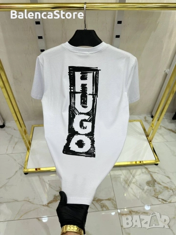 Мъжка тениска HUGO, снимка 5 - Тениски - 53304125