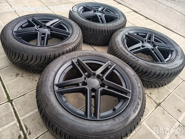 Джанти 16" 5x112 с гуми 205/55/16, снимка 6 - Гуми и джанти - 53515239