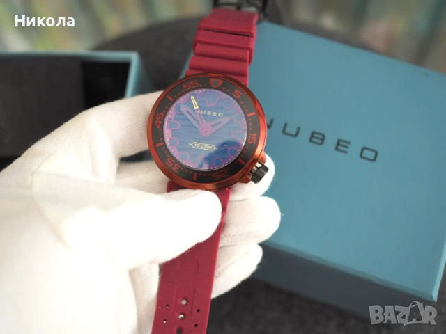 Nubeo VENTANA Dark Magma Automatic – Limited Edition – перфектно състояние, неносен, снимка 9 - Мъжки - 52348638