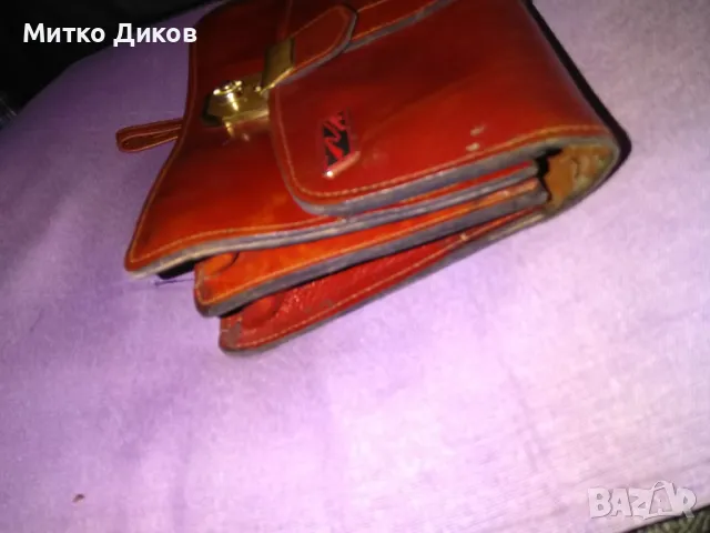 Маркова борсета Classic естествена кожа 200х145х80мм, снимка 6 - Чанти - 48346802