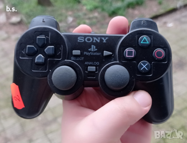 Оригинален Playstation 2 Black Controller SCPH 10010 (2), снимка 2 - Аксесоари - 44717688