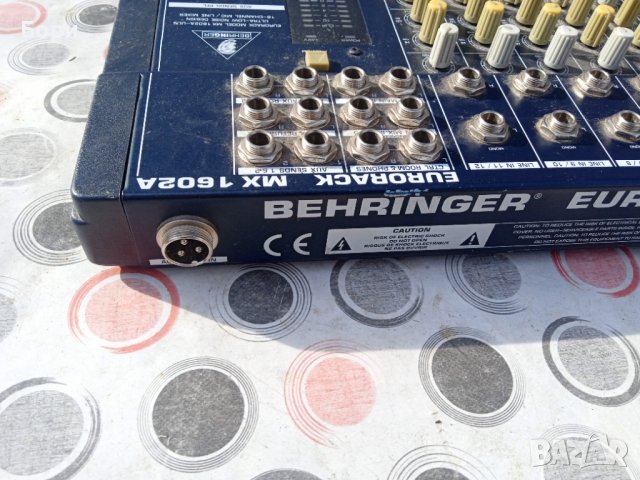 BEHRINGER EURORACK MX1602A Аудио миксер, снимка 11 - Ресийвъри, усилватели, смесителни пултове - 39803237