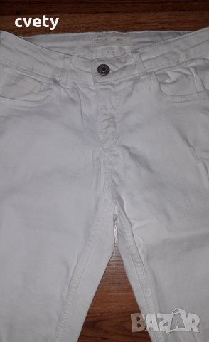 Детски бели дънки ZARA , снимка 5 - Детски панталони и дънки - 44836260