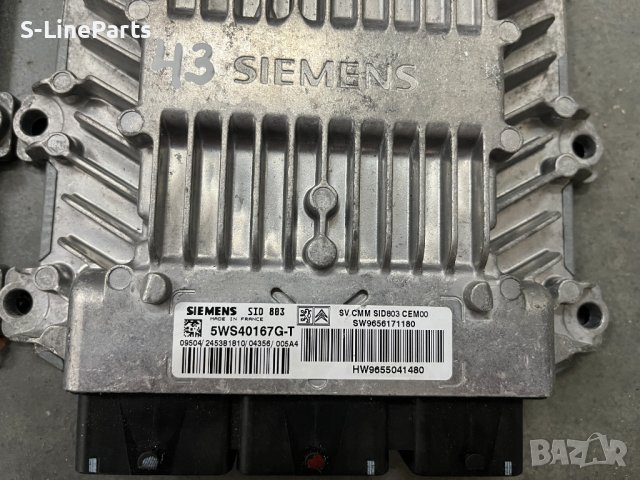 Компютър двигател ECU SIEMENS SID 803 Peugeot 307 407 Пежо 307 407 2.0HDI 2.0ХДИ 136к.с pejo #43, снимка 2 - Части - 41715726