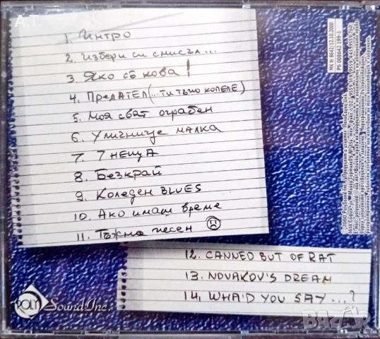 Analgin – 7 Рани 7 Кръста, снимка 2 - CD дискове - 53726014