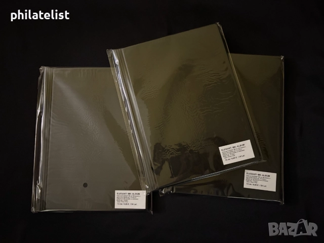 Класьор ELEGANT за 120 монети в картончета с 10 листа , черен