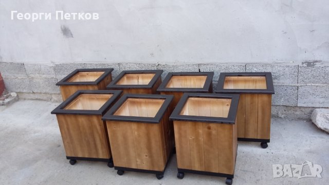 Кашпи-40х40х47см., снимка 5 - Градински мебели, декорация  - 42243074