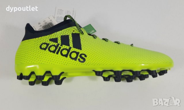 Adidas X 17.3 AG Sn73 - футболни обувки , размер -  42.7 /UK 8.5/ стелка 27 см..    , снимка 11 - Футбол - 39416025