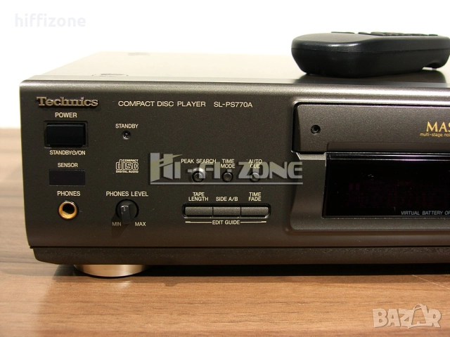 CD плеър   Technics sl-ps770a /1 , снимка 5 - Ресийвъри, усилватели, смесителни пултове - 52944203