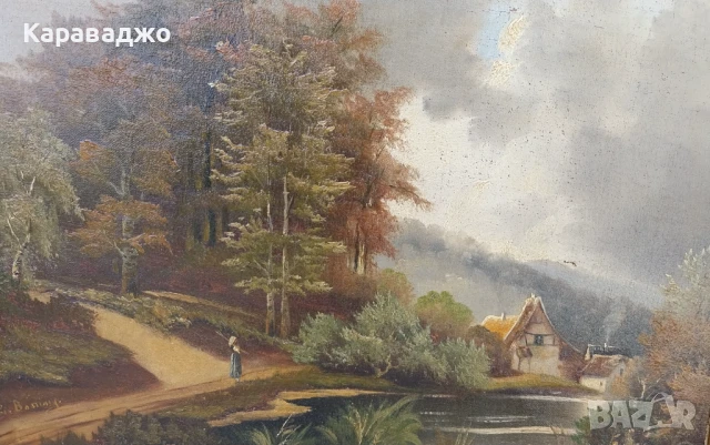 Антични Картини, снимка 7 - Картини - 51198227