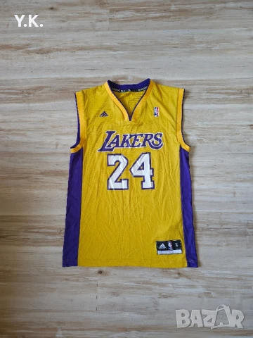 Оригинален мъжки баскетболен потник Adidas x LA Lakers NBA x Bryant, снимка 1
