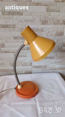 Метална лампа за бюро №43 - индустриална - Антика, снимка 4 - Антикварни и старинни предмети - 42114313