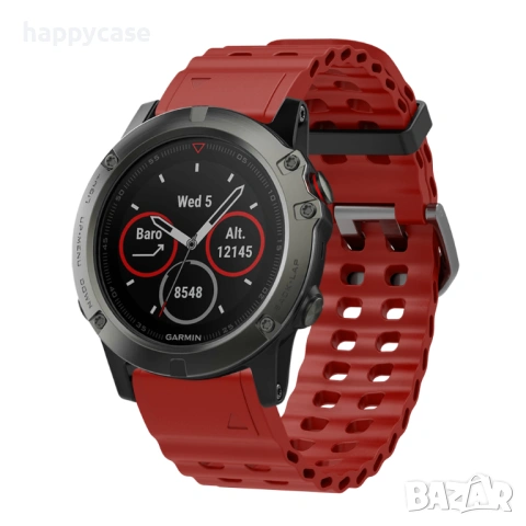 OCEAN QUICKFIT Силиконова каишка за Garmin Fenix/Instinct/Enduro/Epix, снимка 13 - Каишки за часовници - 53833848