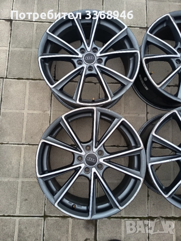 Джанти Audi SLINE 19" 5х112, снимка 3 - Гуми и джанти - 53514795