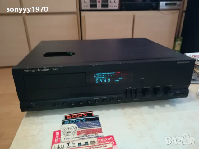 HARMAN/KARDON TD-420 DECK-ВНОС SWISS 0303251132LNWC, снимка 10 - Декове - 49342722