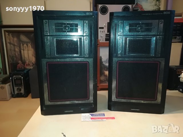 MEMOREX 302 3WAY 2X70W/8ohm-ВНОС SWISS L0402231633, снимка 10 - Тонколони - 39553236