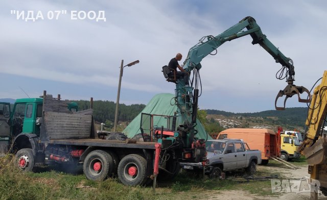 ИВЕКО МАГЕРУС 24 330 кран с щипка 1990, снимка 5 - Камиони - 42669509