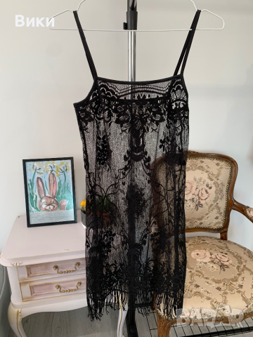 Плажна рокля в размер 38, подходяща за S/M, снимка 14 - Рокли - 44922632