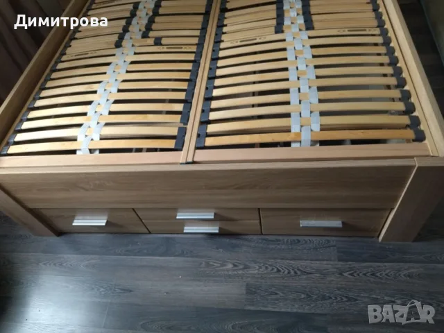 Спалня с матрак и нощни шкафчета , снимка 4 - Спални и легла - 56202727