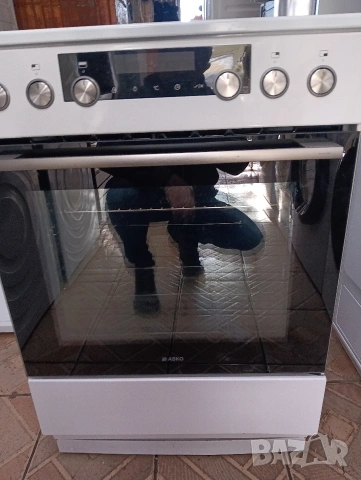 Уникална свободно стояща печка с керамичен плот Asko с 2 години гаранция!, снимка 9 - Печки, фурни - 53117038