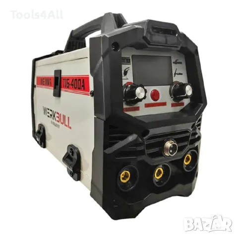 Инверторен телоподаващ апарат с електрожен WERKBULL 400А + Соларни очила, снимка 4 - Други инструменти - 49557532
