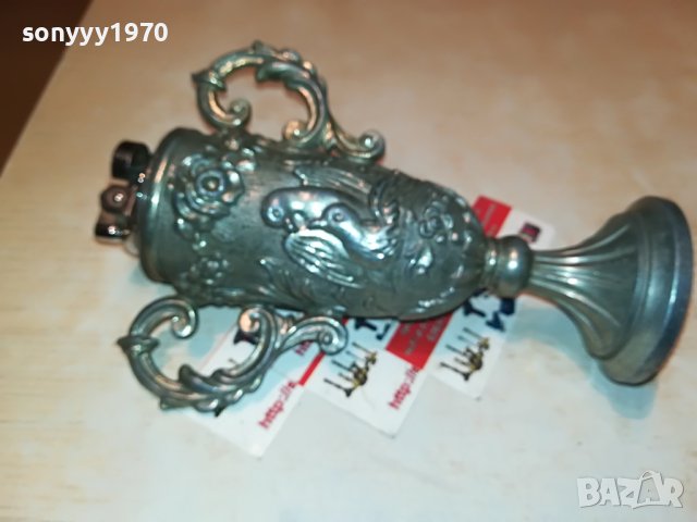 АМФОРА РЕТРО ЗАПАЛКА ОТ ФРАНЦИЯ 2004230927, снимка 2 - Антикварни и старинни предмети - 40421915