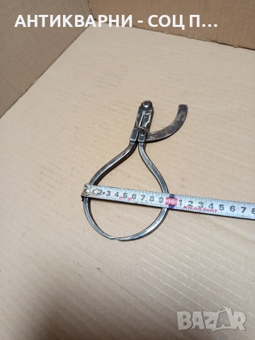 Соц Стар Ръчно Кован Външен Шублер. Номер 608., снимка 14 - Антикварни и старинни предмети - 53224568