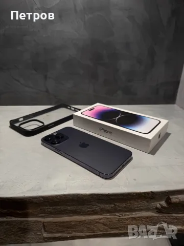 КАТО ЧИСТО НОВ Iphone 14 Pro Max Purple + подарък, снимка 4 - Apple iPhone - 55943087