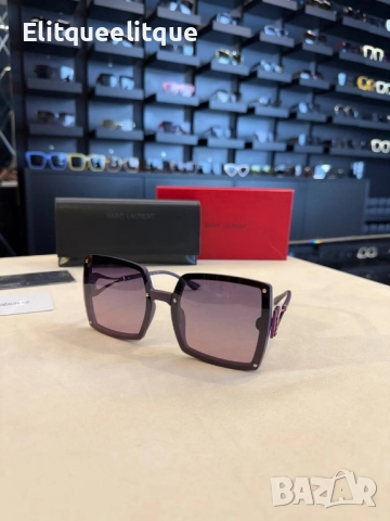 очила с черен обикновен калъф и Ув защита ysl saint laurent , снимка 11 - Слънчеви и диоптрични очила - 52259789