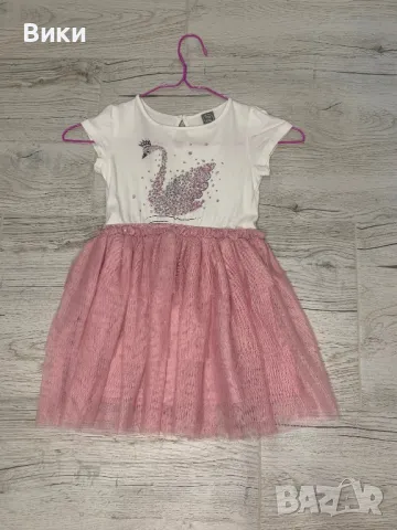 Детска рокля 4-5г ръст 110см, снимка 3 - Детски рокли и поли - 49600910