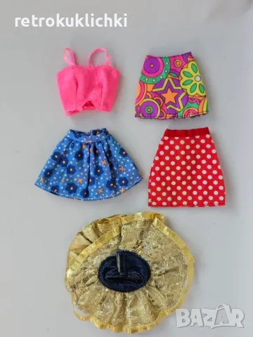 Ретро дрешки за кукла Барби, Barbie, снимка 6 - Кукли - 48094864
