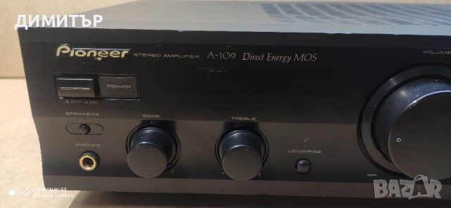 Усилвател Pioneer A-109 , снимка 2 - Ресийвъри, усилватели, смесителни пултове - 52868484