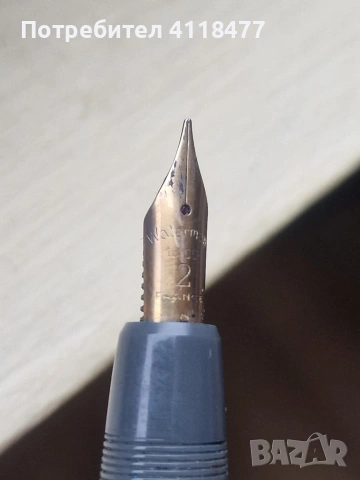 Златна писалка Watermans 18к, снимка 2 - Антикварни и старинни предмети - 53348121